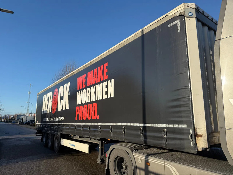 Krone SD - 3 AXLE + ALU BORDEN + SLIDING ROOF - Semi-remorque rideaux coulissants: photos 2 Krone SD - 3 AXLE + ALU BORDEN + SLIDING ROOF - Semi-remorque rideaux coulissants: photos 2