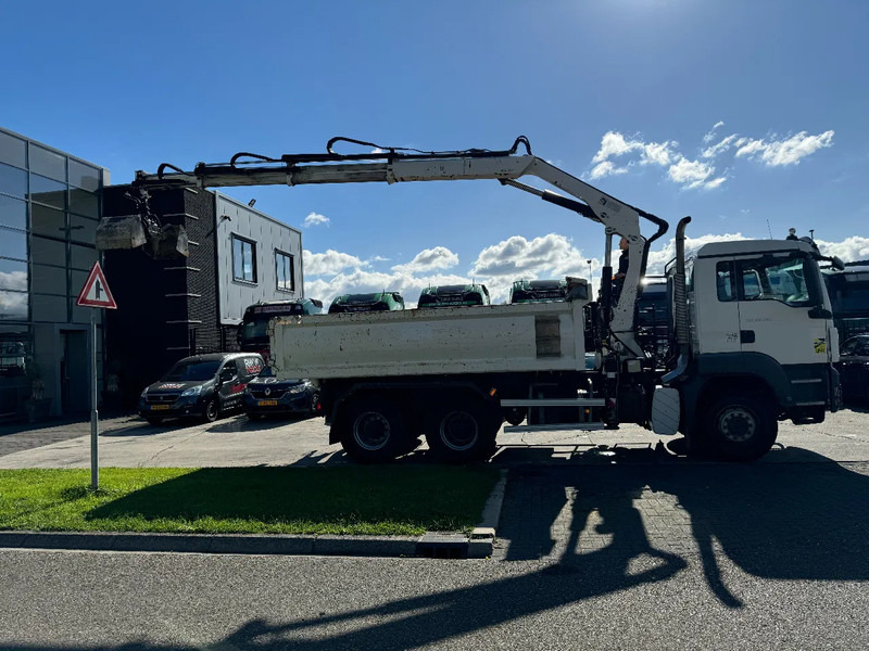 MAN TGS 26.400 6X4 HIAB 166D + REMOTE CONTROL + 2 WAYS KIPPER TÜV TILL 07-2025 - Camion benne, Camion grue: photos 5 MAN TGS 26.400 6X4 HIAB 166D + REMOTE CONTROL + 2 WAYS KIPPER TÜV TILL 07-2025 - Camion benne, Camion grue: photos 5