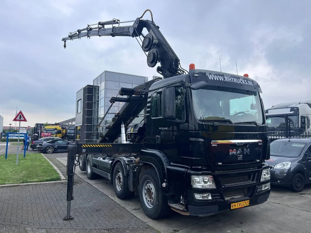 MAN TGS 35.440 8X2-4 + HIAB 220C-5 REMOTE + CABLE LI - Camion - système de câble, Camion grue: photos 4 MAN TGS 35.440 8X2-4 + HIAB 220C-5 REMOTE + CABLE LI - Camion - système de câble, Camion grue: photos 4
