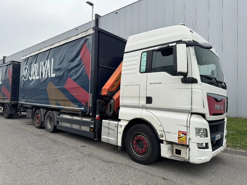 Camion grue MAN TGX 26.480 6X2 - EURO 6 + PALFINGER PK20002 + REMOTE + LIFTING AXLE: photos 6