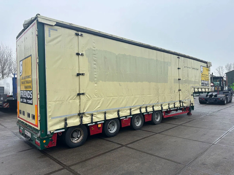 MEUSBURGER 4 axel steering, Double extendable up to 28 meters, extendable up to 3.2 meters, radio controlled, sliding roof - Semi-remorque surbaissé: photos 3 MEUSBURGER 4 axel steering, Double extendable up to 28 meters, extendable up to 3.2 meters, radio controlled, sliding roof - Semi-remorque surbaissé: photos 3