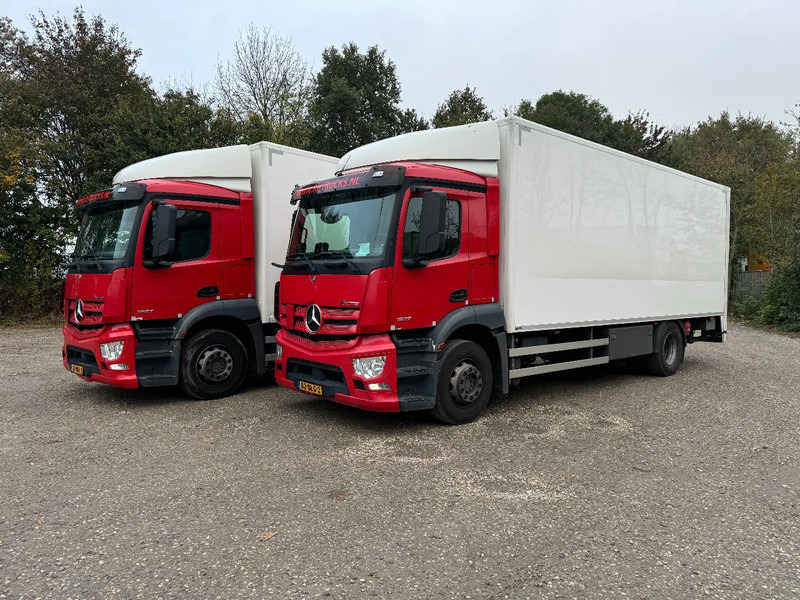 Mercedes-Benz Antos 1927 4X2 4 UNITS EURO 6 DHOLLANDIA 2000 KG TÜV TILL 10-2025 - Camion fourgon: photos 3 Mercedes-Benz Antos 1927 4X2 4 UNITS EURO 6 DHOLLANDIA 2000 KG TÜV TILL 10-2025 - Camion fourgon: photos 3
