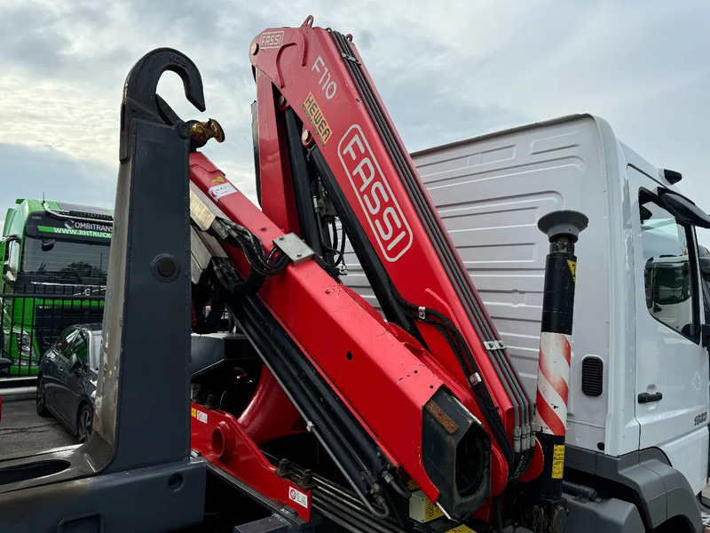 Camion ampliroll, Camion grue Mercedes-Benz LS 1923 ATEGO + 2011 FASSI F110 + 2011 VDS HOOKLIFT: photos 16 Camion ampliroll, Camion grue Mercedes-Benz LS 1923 ATEGO + 2011 FASSI F110 + 2011 VDS HOOKLIFT: photos 16