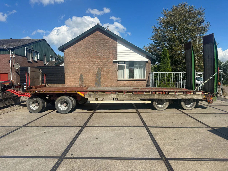 Nooteboom 4 ASSIGE BLADGEVEERD HYDRAULISCHE KLEPPEN - Remorque porte-engin surbaissée: photos 1 Nooteboom 4 ASSIGE BLADGEVEERD HYDRAULISCHE KLEPPEN - Remorque porte-engin surbaissée: photos 1