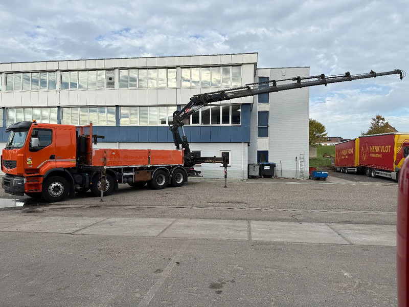 Renault Premium 430 8X4 EEV + HIAB 477 E-7 HIPRO + REMOTE - Camion grue: photos 3 Renault Premium 430 8X4 EEV + HIAB 477 E-7 HIPRO + REMOTE - Camion grue: photos 3
