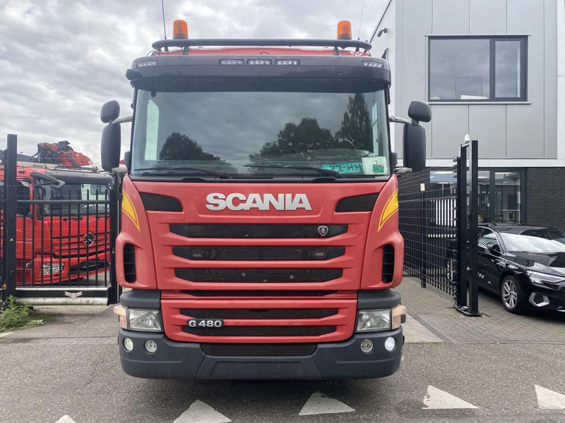 Camion grue Scania G480 8X4 + EFFER 1250 6S + REMOTE + WINCH - 6+3 EXTENSIONS: photos 19