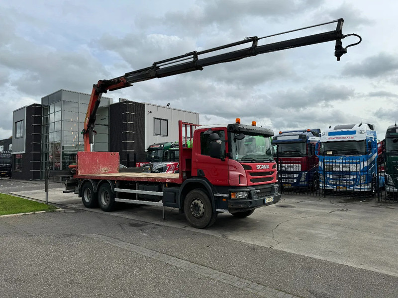 Scania P360 6X4 PALFINGER PK 20001-K + REMOTE CONTROL EURO 5 - Camion plateau, Camion grue: photos 2 Scania P360 6X4 PALFINGER PK 20001-K + REMOTE CONTROL EURO 5 - Camion plateau, Camion grue: photos 2