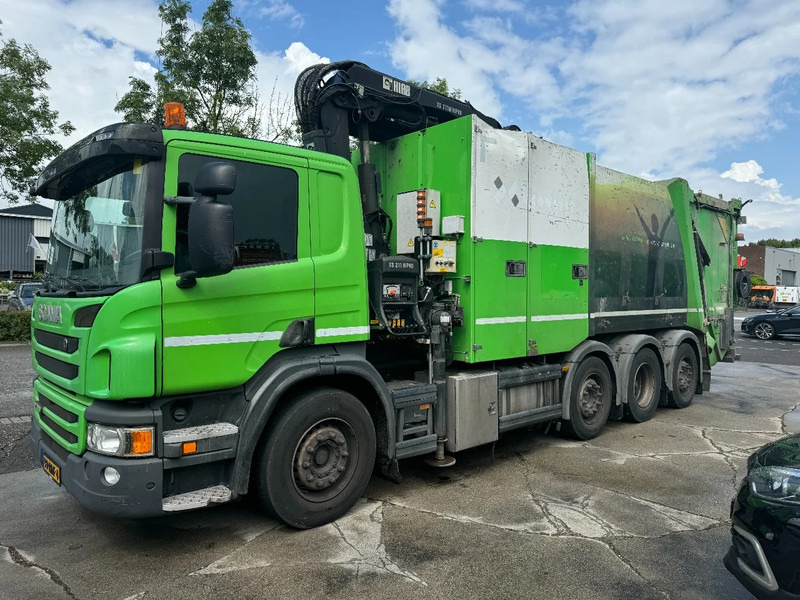 Scania P360 8X2 - HIAB 211BW-3 + FAUN VARIOPRESS - ONLY 198.135 KM - Benne à ordures ménagères: photos 3 Scania P360 8X2 - HIAB 211BW-3 + FAUN VARIOPRESS - ONLY 198.135 KM - Benne à ordures ménagères: photos 3