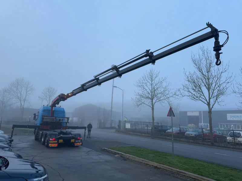 Scania P450 6X2 - EURO 6 + HMF 2620-K5 + REMOTE + LIFT AXLE - Camion grue: photos 5 Scania P450 6X2 - EURO 6 + HMF 2620-K5 + REMOTE + LIFT AXLE - Camion grue: photos 5