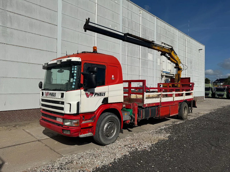 Scania P94-310 4X2 EURO 2 COPMA 1530 FULL STEEL - Camion plateau: photos 1 Scania P94-310 4X2 EURO 2 COPMA 1530 FULL STEEL - Camion plateau: photos 1