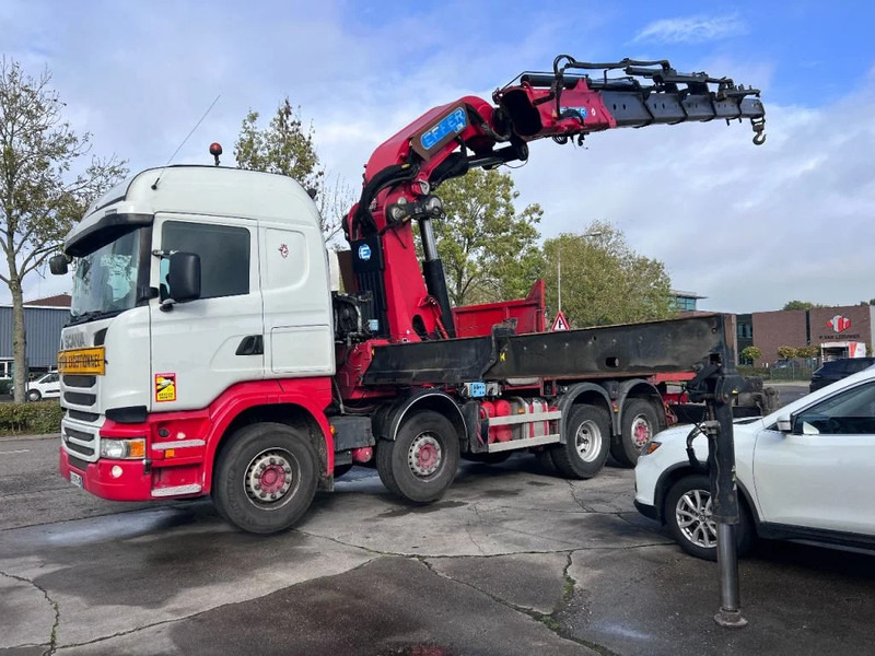 Scania R490 8X2 EURO 6 + EFFER 1750/4S + REMOTE - Camion grue: photos 3 Scania R490 8X2 EURO 6 + EFFER 1750/4S + REMOTE - Camion grue: photos 3