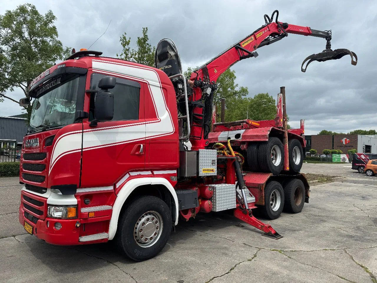 Scania R580 6X4 EPSILON S270L88 2 AXLE HANGER - Camion grumier: photos 4 Scania R580 6X4 EPSILON S270L88 2 AXLE HANGER - Camion grumier: photos 4