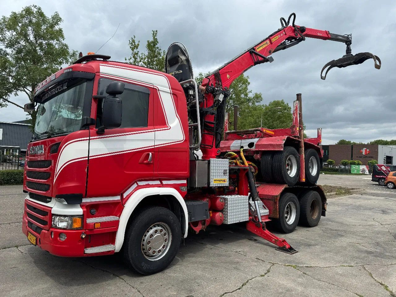 Scania R580 6X4 EPSILON S270L88 2 AXLE HANGER - Camion grumier: photos 3 Scania R580 6X4 EPSILON S270L88 2 AXLE HANGER - Camion grumier: photos 3