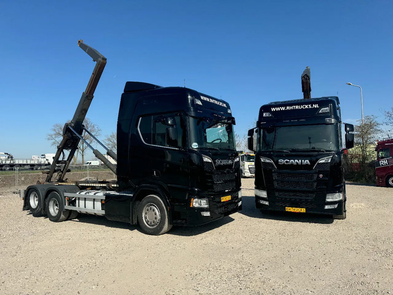 Scania R580 V8 6X2 VDL HOOK 20T RETARDER EURO 6 2 UNITS - Camion ampliroll: photos 3 Scania R580 V8 6X2 VDL HOOK 20T RETARDER EURO 6 2 UNITS - Camion ampliroll: photos 3