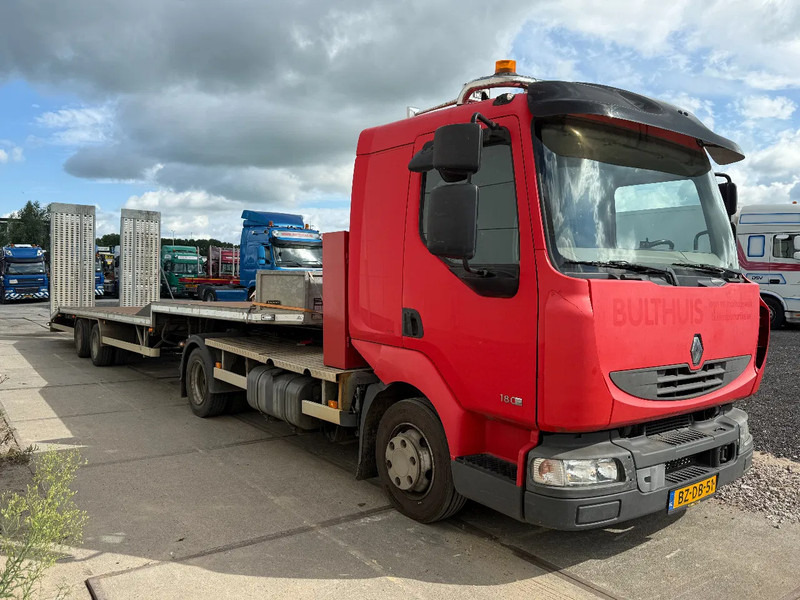 Renault Midlum 180 EURO 5 + KUIPHUIS K20 WITH RAMPS AND WINCH ON REMOTE CNTRL - Tracteur routier: photos 2 Renault Midlum 180 EURO 5 + KUIPHUIS K20 WITH RAMPS AND WINCH ON REMOTE CNTRL - Tracteur routier: photos 2