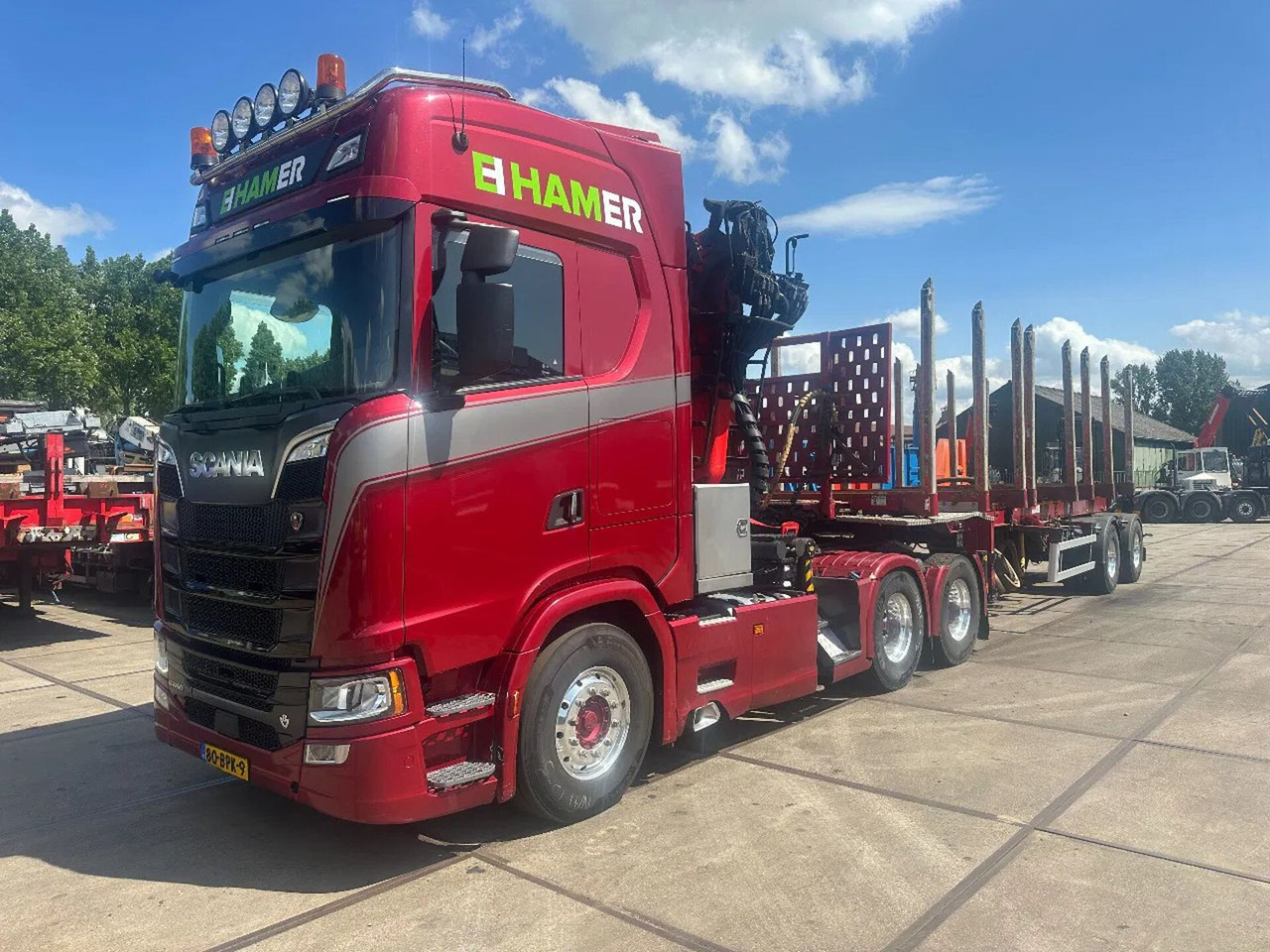 Scania S650 V8, EPSILON S290 Z 96. DOLL TRAILER 2 AXLE - Tracteur routier: photos 4 Scania S650 V8, EPSILON S290 Z 96. DOLL TRAILER 2 AXLE - Tracteur routier: photos 4
