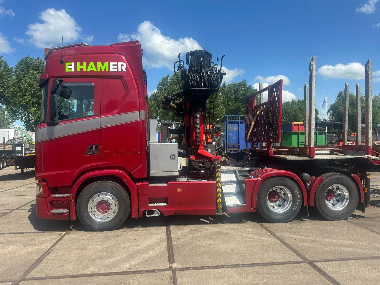 Scania S650 V8, EPSILON S290 Z 96. DOLL TRAILER 2 AXLE - Tracteur routier: photos 3 Scania S650 V8, EPSILON S290 Z 96. DOLL TRAILER 2 AXLE - Tracteur routier: photos 3