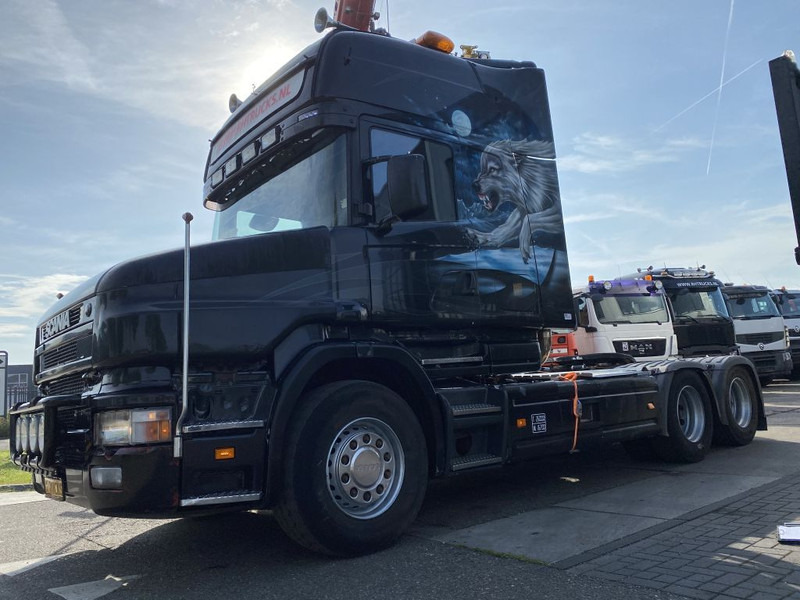 Scania T164-580 V8 6X2 + RETARDER + KIEPHYDRAULIEK - EURO 3 - MANUAL GEAR - Tracteur routier: photos 5 Scania T164-580 V8 6X2 + RETARDER + KIEPHYDRAULIEK - EURO 3 - MANUAL GEAR - Tracteur routier: photos 5