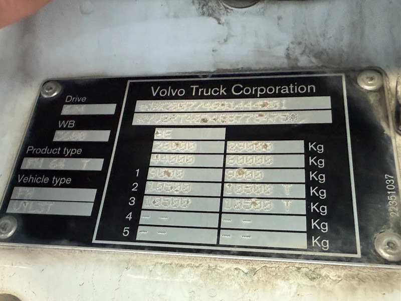 Crédit-bail Volvo FH 500 6X4 - BIG AXLES - EURO 6 + TIPPER HYDRAULICS Volvo FH 500 6X4 - BIG AXLES - EURO 6 + TIPPER HYDRAULICS: photos 19