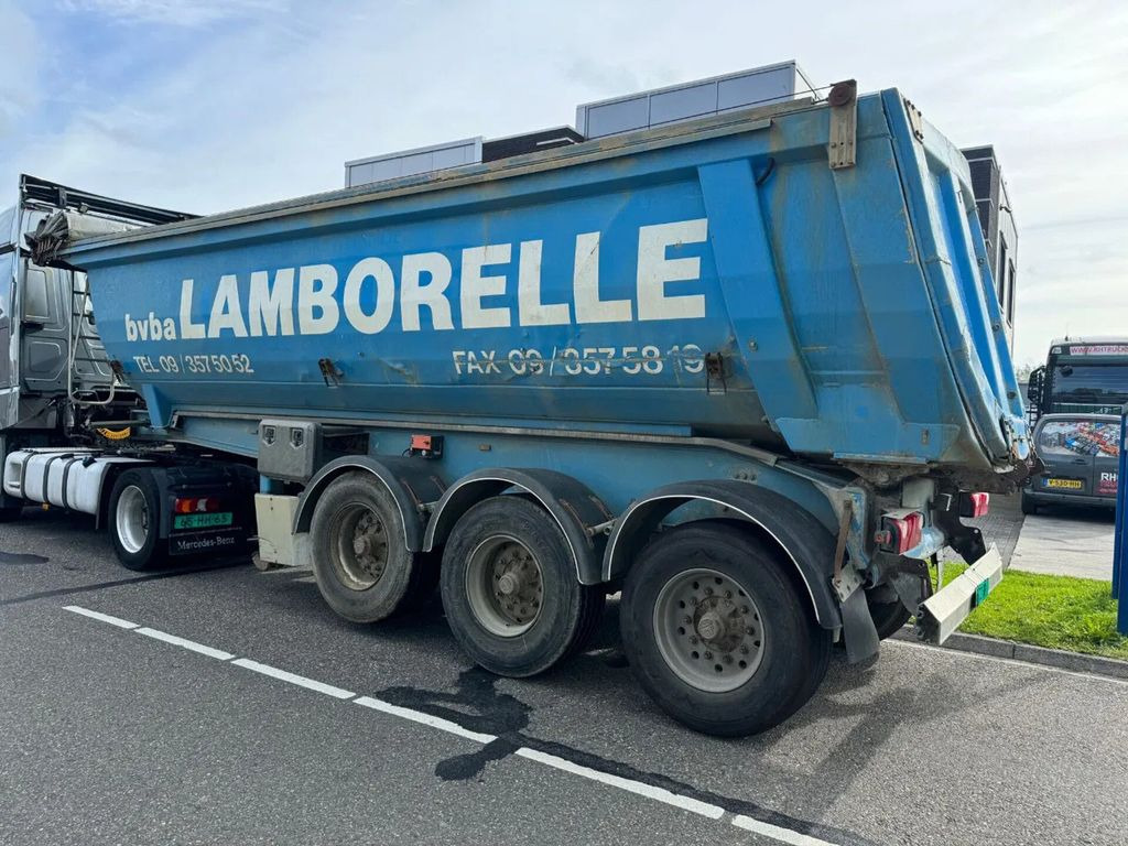 Turbo's Hoet KIPPER - 3 AXLE BPW + LIFTING AXLE - Semi-remorque rideaux coulissants: photos 2 Turbo's Hoet KIPPER - 3 AXLE BPW + LIFTING AXLE - Semi-remorque rideaux coulissants: photos 2