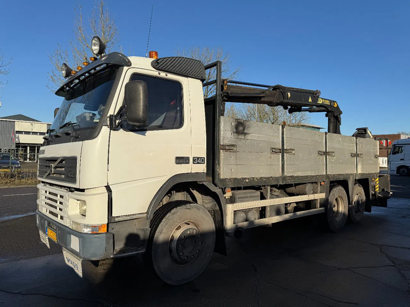 Camion plateau, Camion grue Volvo FM 12.340 6X2 - EURO 3 + PALFINGER PK15002 + LIFT/STEERING AXLE: photos 7