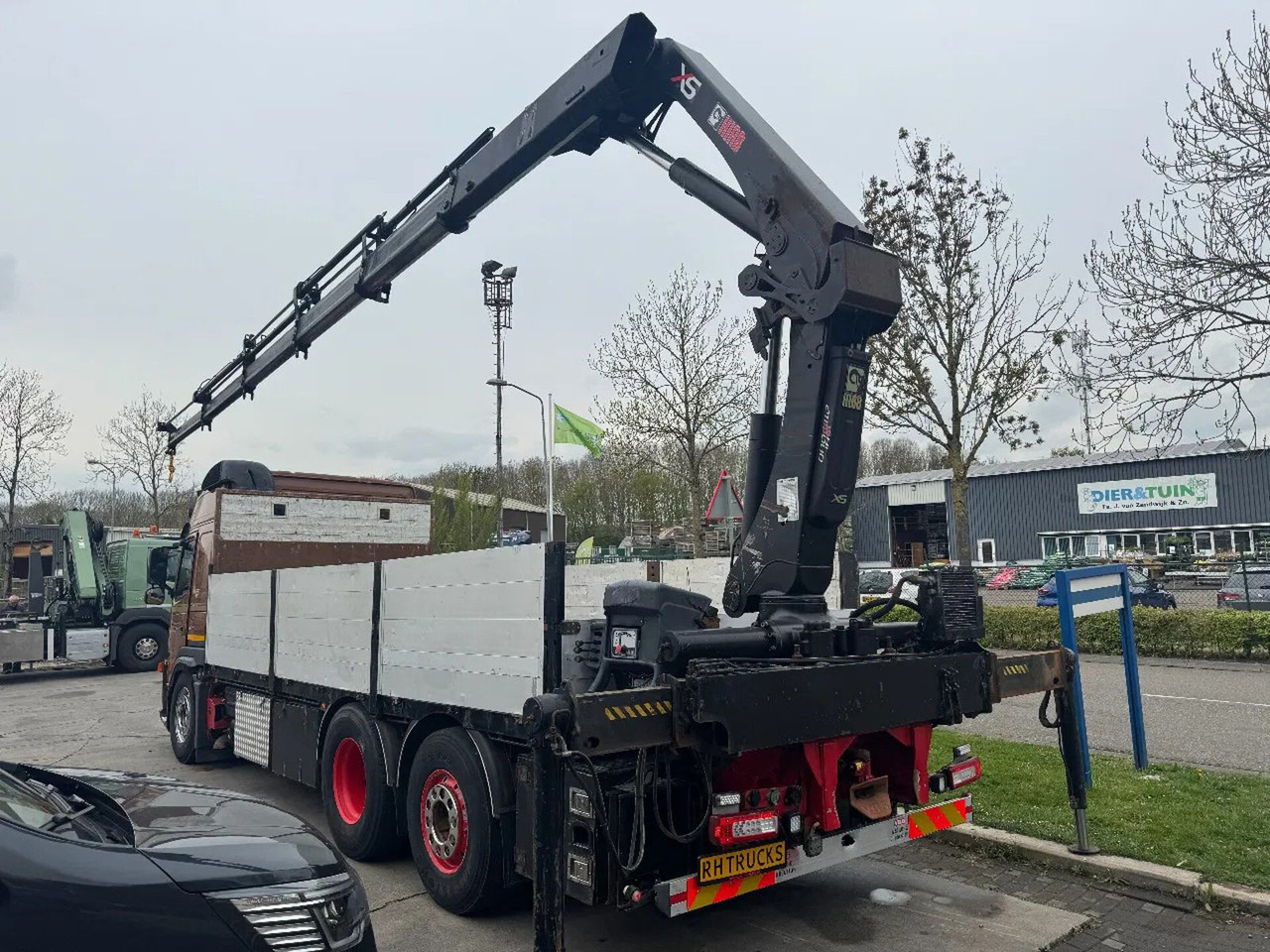 Volvo FM 500 6X2 EURO 5 HIAB 211 EP5 + REMOTE CONTROL - Camion plateau, Camion grue: photos 2 Volvo FM 500 6X2 EURO 5 HIAB 211 EP5 + REMOTE CONTROL - Camion plateau, Camion grue: photos 2