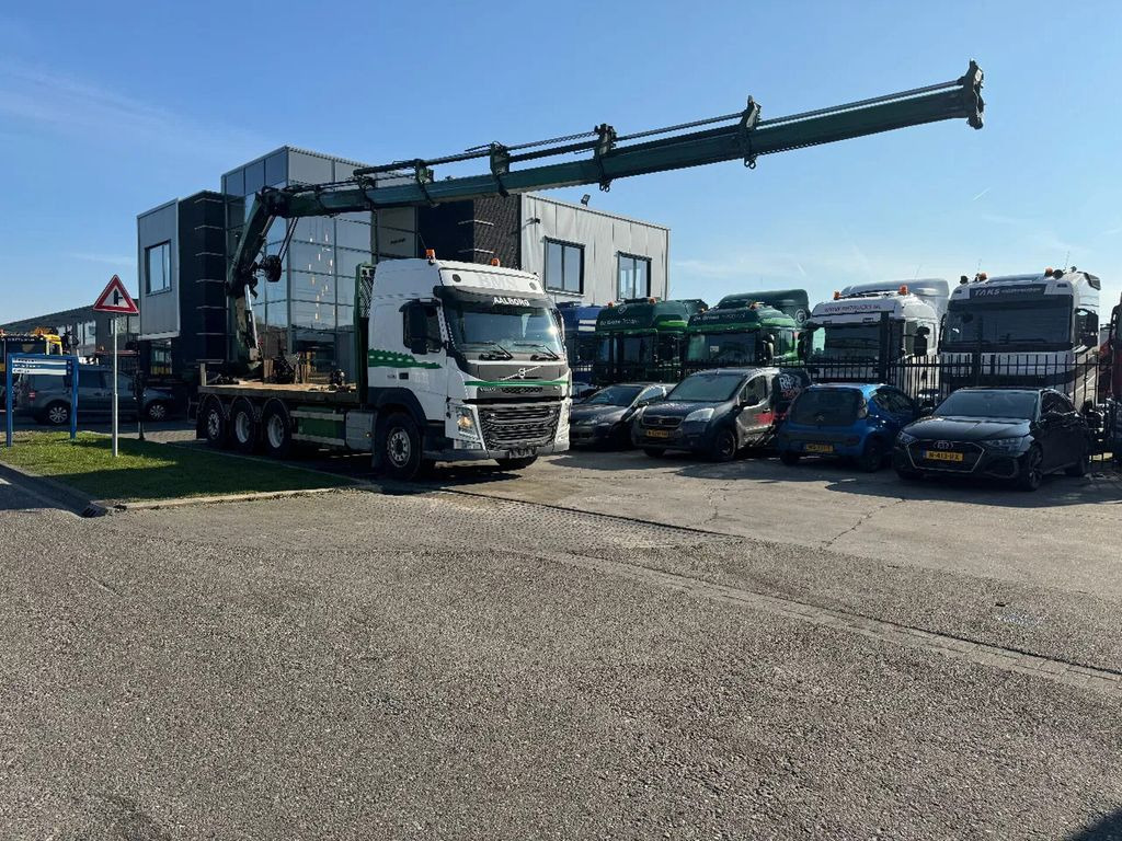 Volvo FM 500 8X4 HIAB 288 + REMOTE CONTROL 5TH + 6TH F - Camion plateau, Camion grue: photos 1 Volvo FM 500 8X4 HIAB 288 + REMOTE CONTROL 5TH + 6TH F - Camion plateau, Camion grue: photos 1