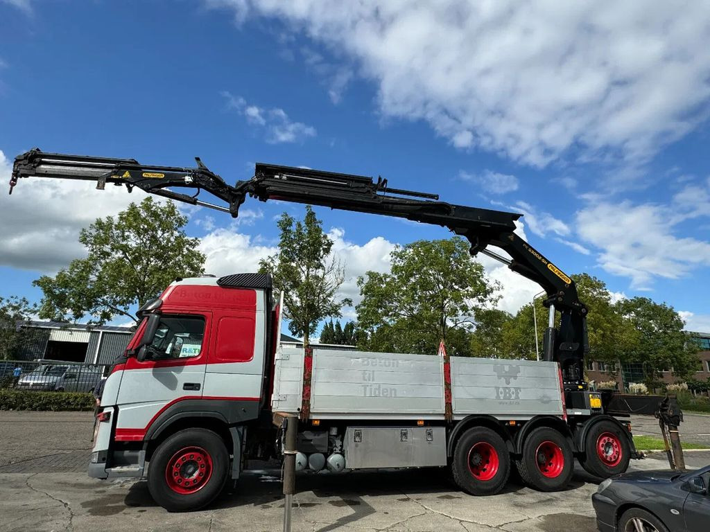 Volvo FMX 460 8X4 PALFINGER PK53002 + FLY JIP AN REMOT - Camion plateau, Camion grue: photos 1 Volvo FMX 460 8X4 PALFINGER PK53002 + FLY JIP AN REMOT - Camion plateau, Camion grue: photos 1