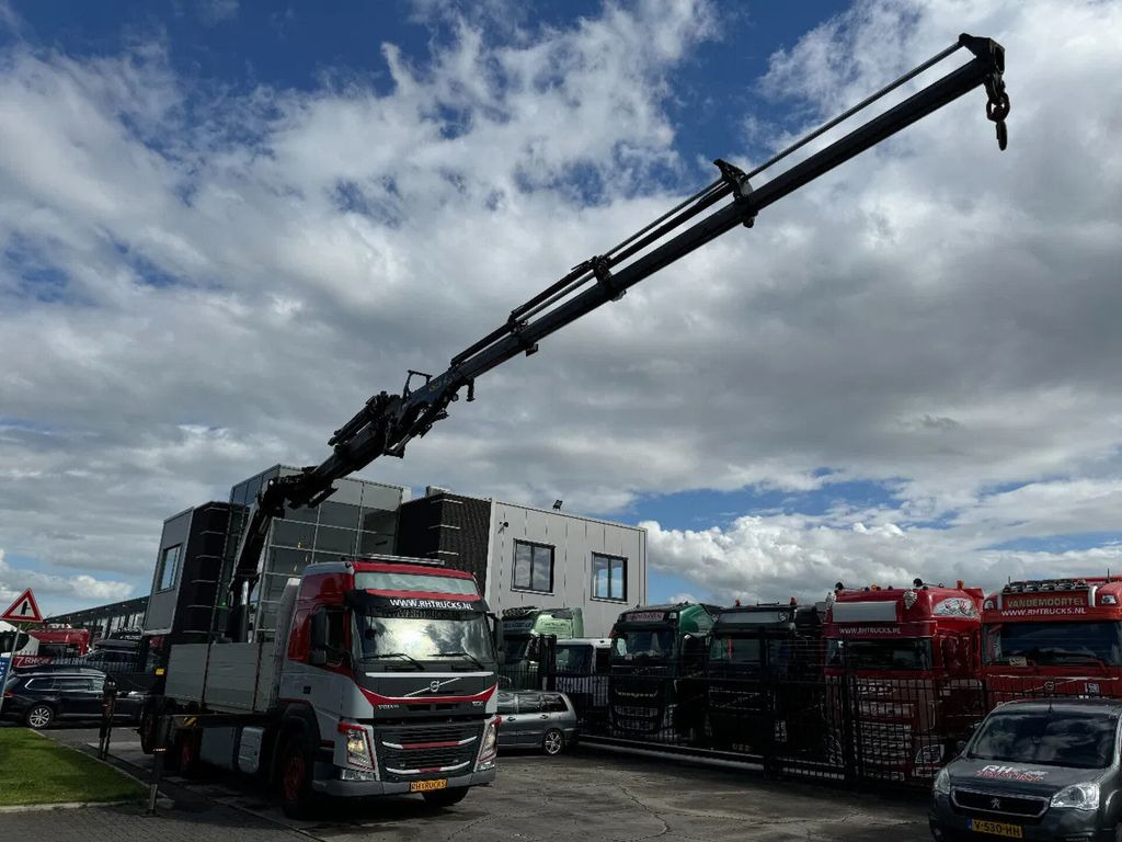 Volvo FMX 460 8X4 PALFINGER PK53002 + FLY JIP AN REMOT - Camion plateau, Camion grue: photos 4 Volvo FMX 460 8X4 PALFINGER PK53002 + FLY JIP AN REMOT - Camion plateau, Camion grue: photos 4