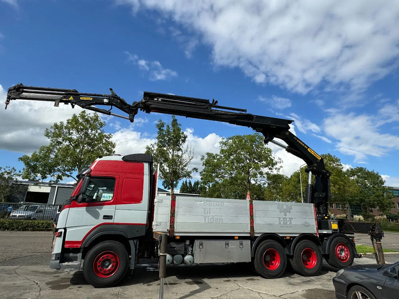 Volvo FMX 460 8X4 PALFINGER PK53002 + FLY JIP AN REMOTE CONTROLE, LAST AXEL STEERING - Camion grue: photos 2 Volvo FMX 460 8X4 PALFINGER PK53002 + FLY JIP AN REMOTE CONTROLE, LAST AXEL STEERING - Camion grue: photos 2