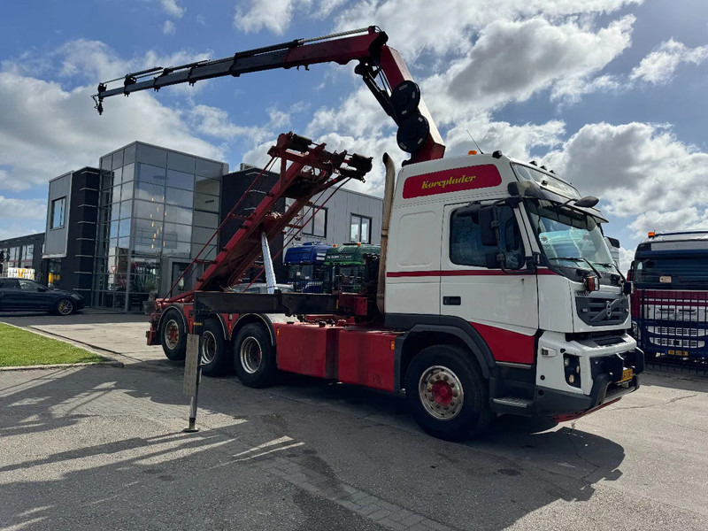 Volvo FMX 500 8X4 - EURO 5 + HMF 2420-K5 + REMOTE + CABLELIFT TIPPER - Camion grue: photos 1 Volvo FMX 500 8X4 - EURO 5 + HMF 2420-K5 + REMOTE + CABLELIFT TIPPER - Camion grue: photos 1