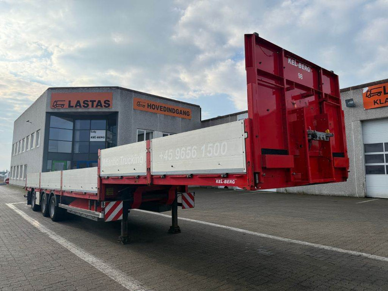 KEL-BERG 3-axle Stepdeck/Tiefbettauflieger/Nedbygget - Semi-remorque surbaissé: photos 1 KEL-BERG 3-axle Stepdeck/Tiefbettauflieger/Nedbygget - Semi-remorque surbaissé: photos 1