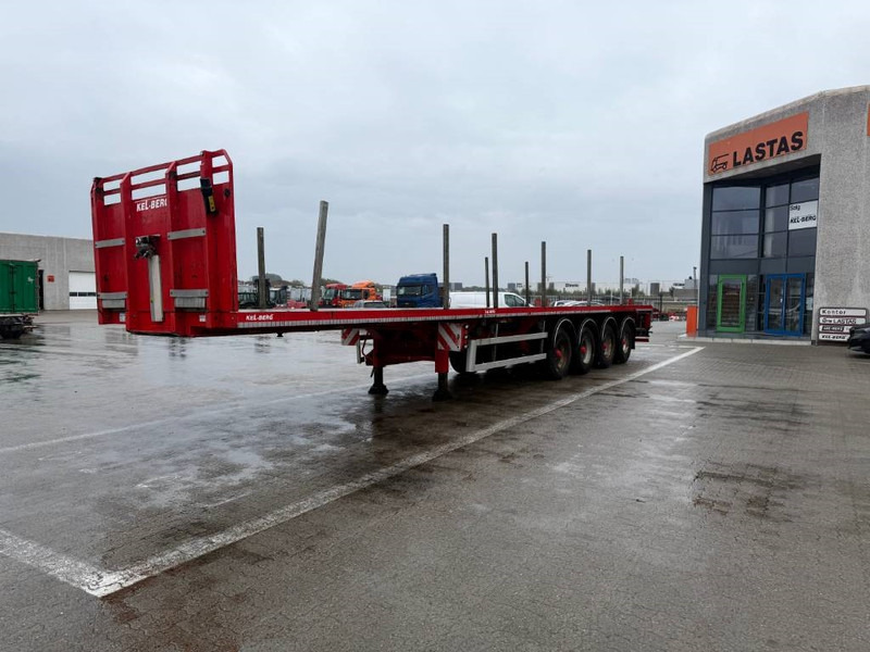 Semi-remorque plateau KEL-BERG Extendable / Ausziehbarer auflieger / Udtrækkelig: photos 7