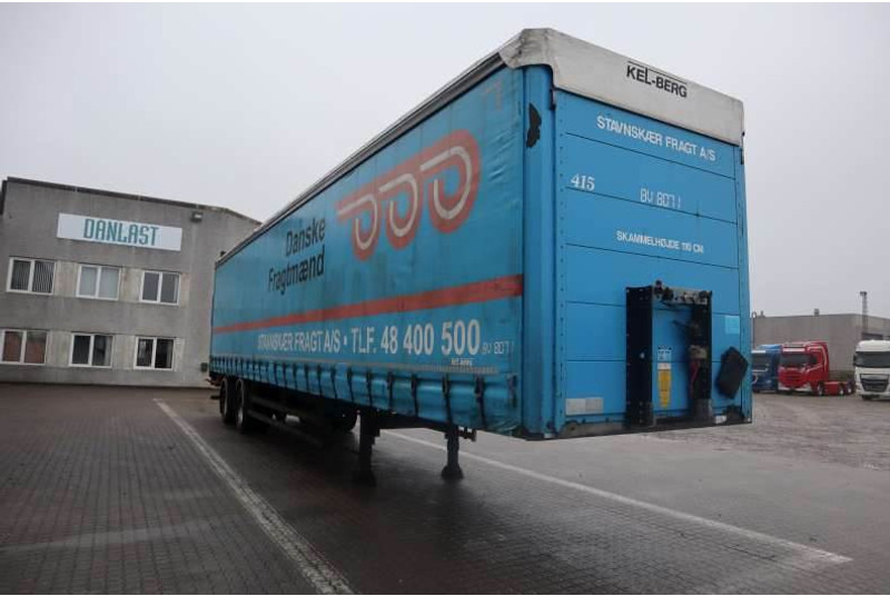 KEL-BERG 34 pl. Curtainsider/Planenauflieger/Gardintrailer - Semi-remorque: photos 2 KEL-BERG 34 pl. Curtainsider/Planenauflieger/Gardintrailer - Semi-remorque: photos 2