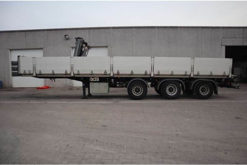 Van Hool Cranetrailer/Krantrailer/Kranauflieger - Semi-remorque plateau: photos 5 Van Hool Cranetrailer/Krantrailer/Kranauflieger - Semi-remorque plateau: photos 5