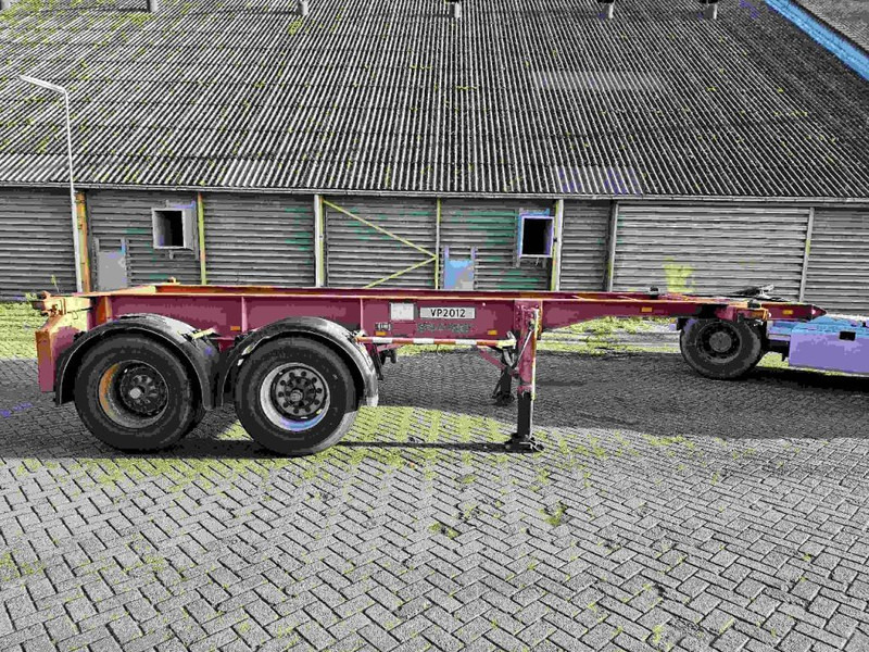 Contar 20FT - BPW - DRUM - Steelspring - Semi-remorque porte-conteneur/ Caisse mobile: photos 4 Contar 20FT - BPW - DRUM - Steelspring - Semi-remorque porte-conteneur/ Caisse mobile: photos 4