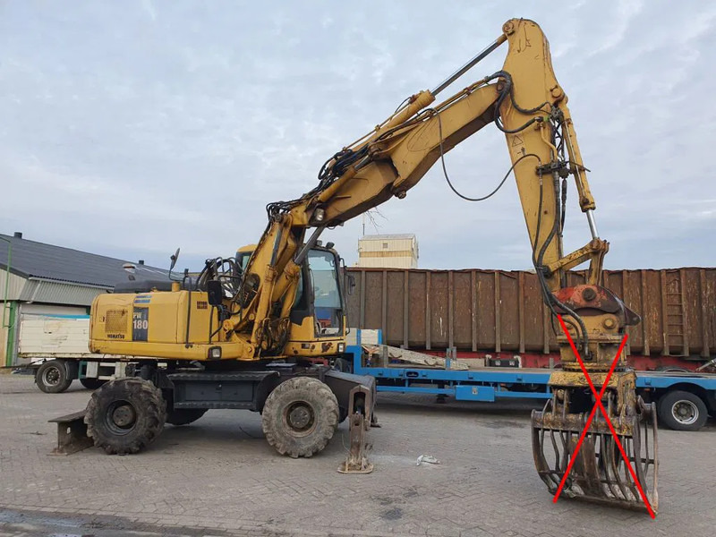 Komatsu PW180-7K - Pelle sur pneus: photos 2 Komatsu PW180-7K - Pelle sur pneus: photos 2