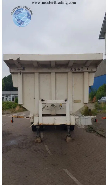 Onbekend BPW - Drum - Steelspring - 21m3 - Semi-remorque benne: photos 2 Onbekend BPW - Drum - Steelspring - 21m3 - Semi-remorque benne: photos 2