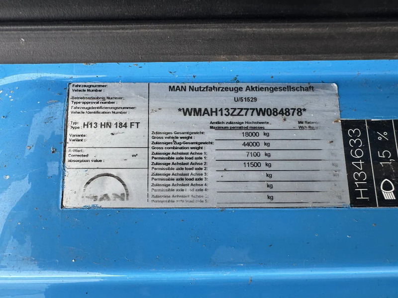 Tracteur routier MAN TGA 18.400 H13 HN 184 FT: photos 19 Tracteur routier MAN TGA 18.400 H13 HN 184 FT: photos 19