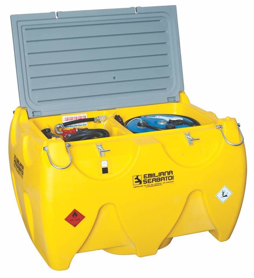 Emiliana Carrytank 900 Diesel + 100 AdBlue - Cuve de stockage: photos 1 Emiliana Carrytank 900 Diesel + 100 AdBlue - Cuve de stockage: photos 1