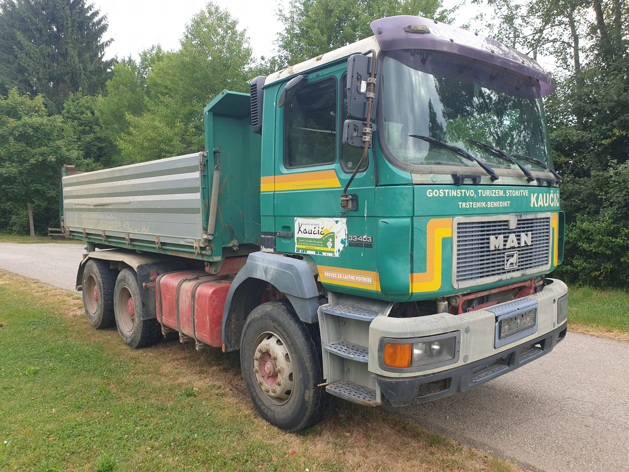 MAN 33.403 DFK - Camion benne: photos 5 MAN 33.403 DFK - Camion benne: photos 5