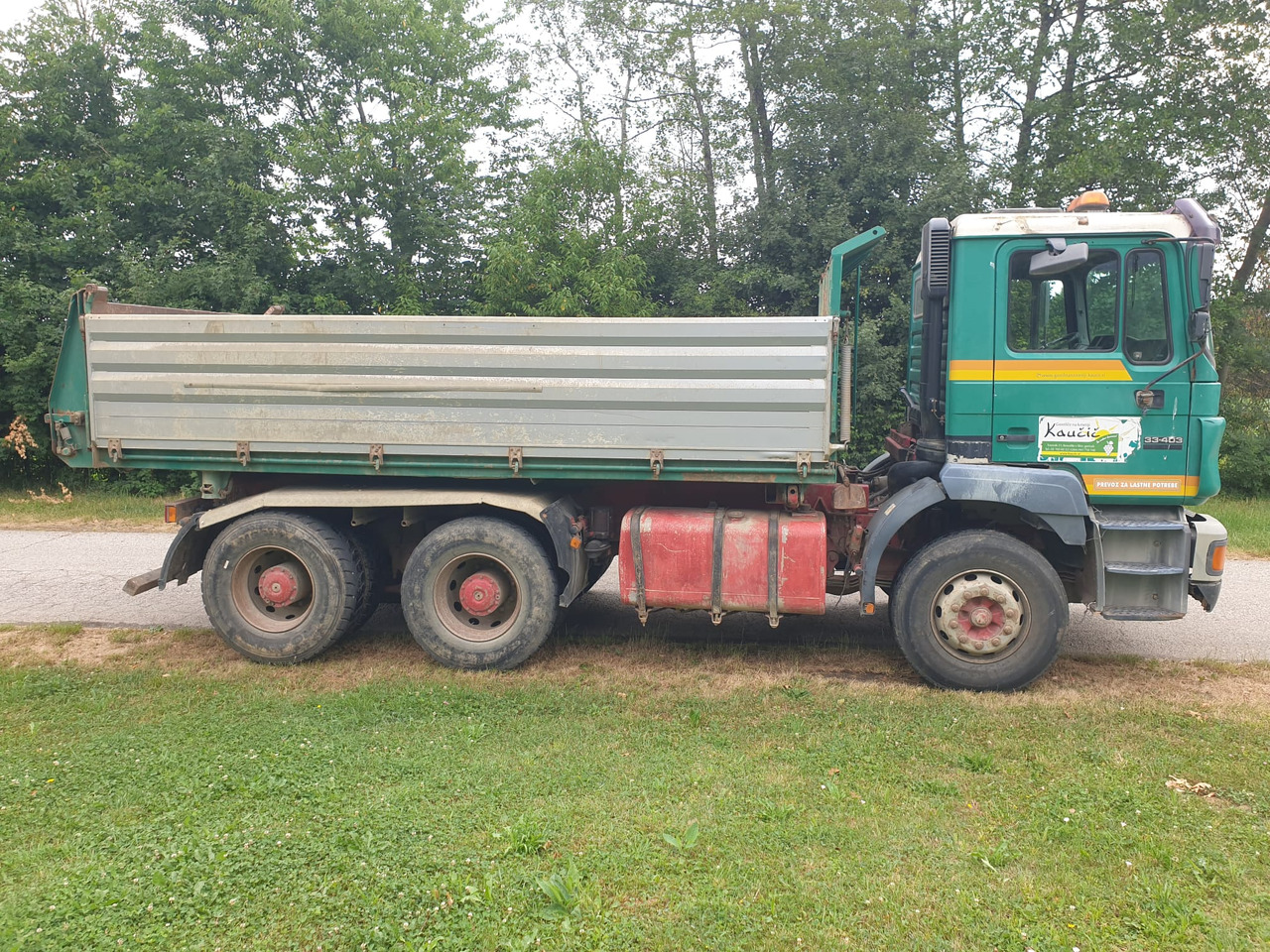 MAN 33.403 DFK - Camion benne: photos 2 MAN 33.403 DFK - Camion benne: photos 2