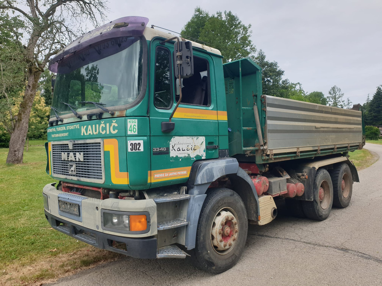 MAN 33.403 DFK - Camion benne: photos 3 MAN 33.403 DFK - Camion benne: photos 3
