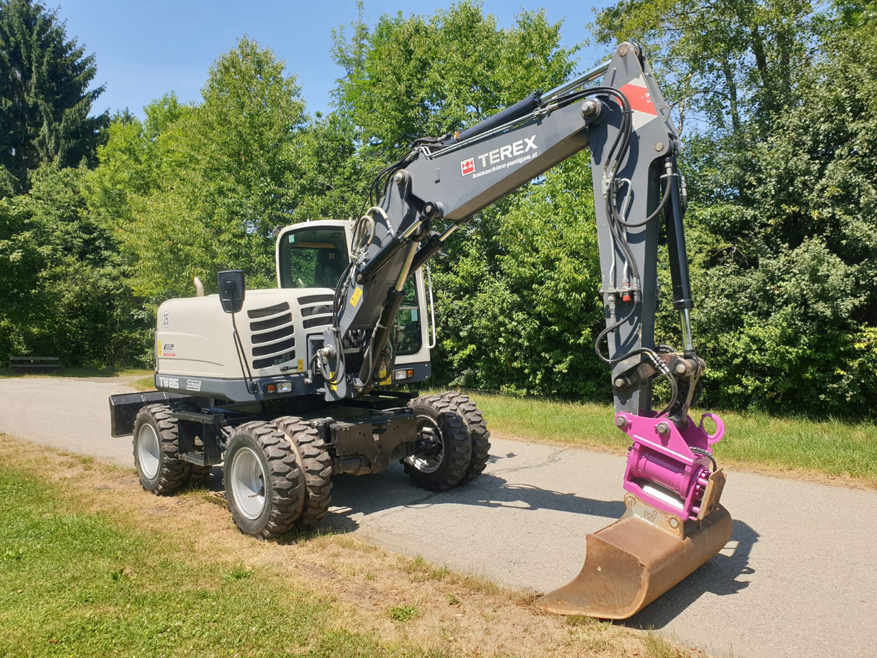 Terex TW 85 - Pelle sur pneus: photos 4 Terex TW 85 - Pelle sur pneus: photos 4