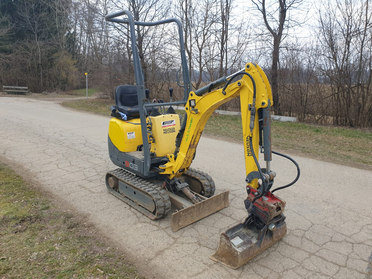 Wacker Neuson 803 - Mini pelle: photos 4 Wacker Neuson 803 - Mini pelle: photos 4
