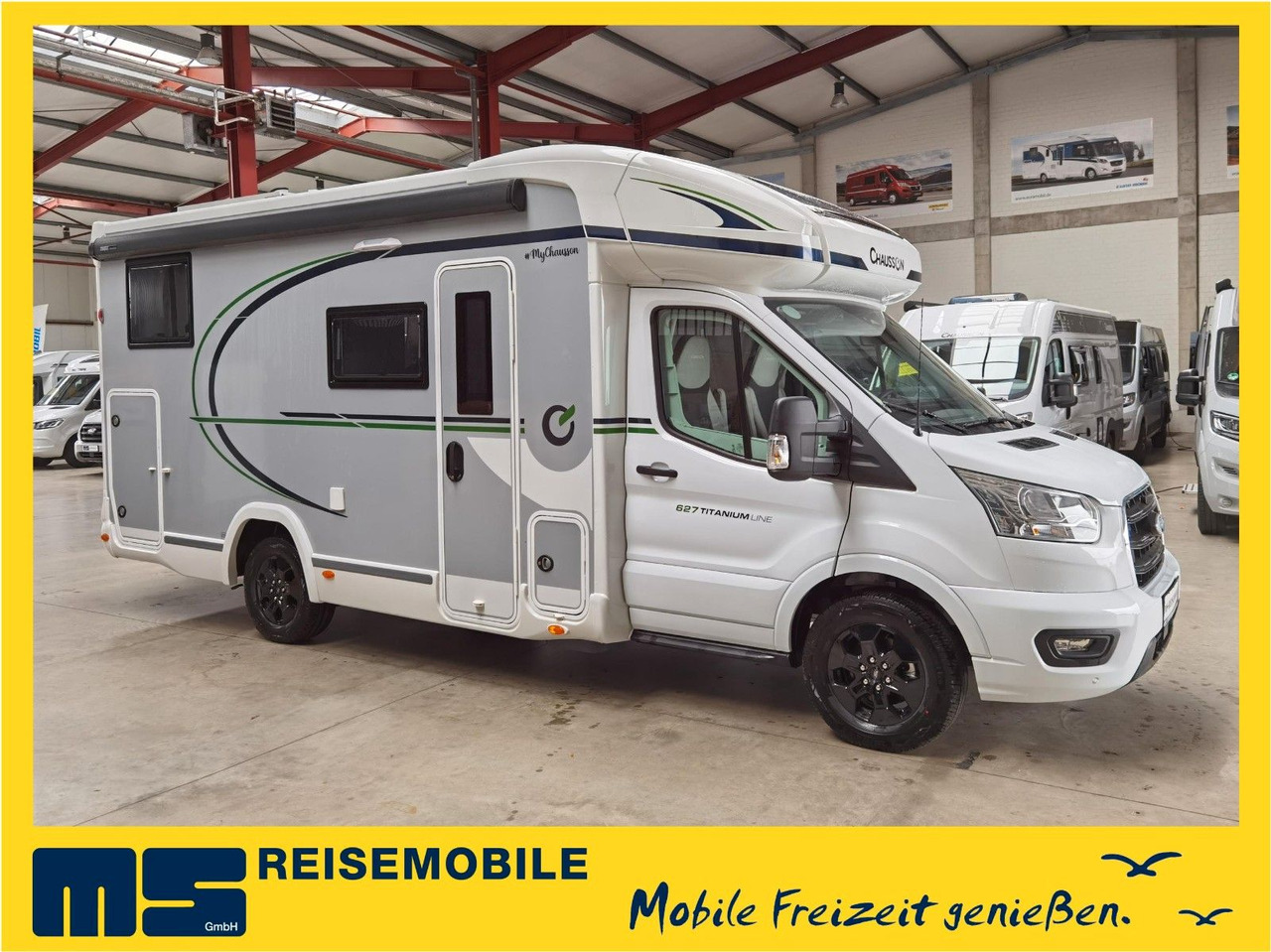 Chausson 627 TITANIUM / - 2026 - / EINZELBETTEN & HUBBETT - Camping-car profilé: photos 1 Chausson 627 TITANIUM / - 2026 - / EINZELBETTEN & HUBBETT - Camping-car profilé: photos 1