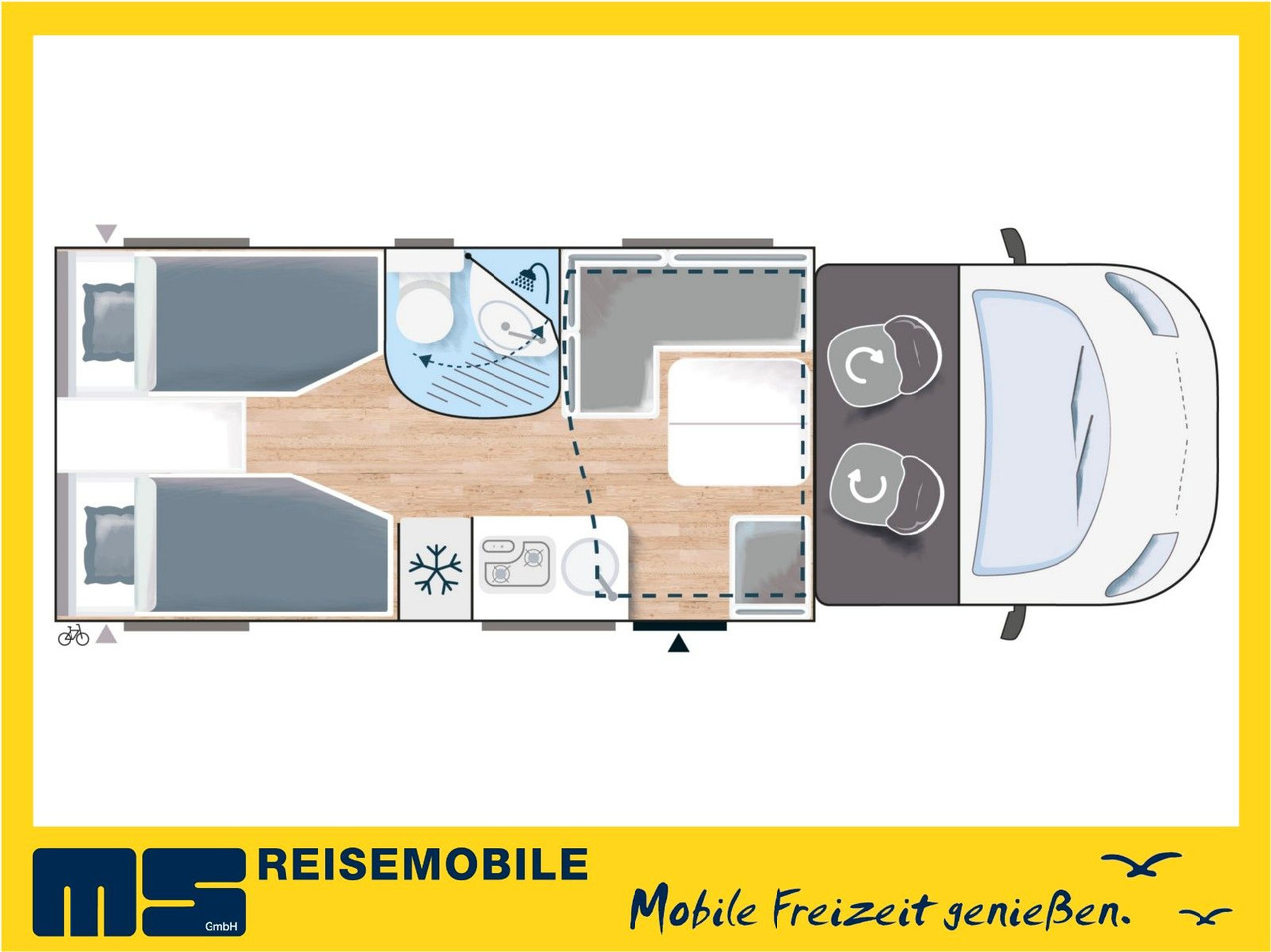 Chausson 627 TITANIUM / - 2026 - / EINZELBETTEN & HUBBETT - Camping-car profilé: photos 2 Chausson 627 TITANIUM / - 2026 - / EINZELBETTEN & HUBBETT - Camping-car profilé: photos 2