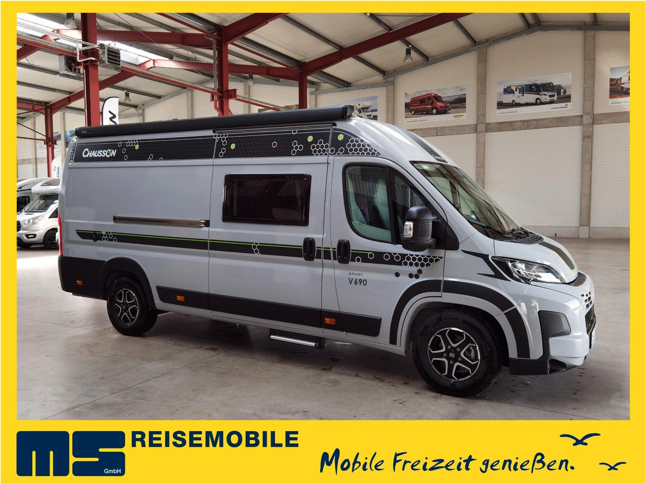 Chausson V690 SPORT LINE / 140PS-8G / XL -HUBBETT E.-BIKE - Fourgon aménagé: photos 1 Chausson V690 SPORT LINE / 140PS-8G / XL -HUBBETT E.-BIKE - Fourgon aménagé: photos 1