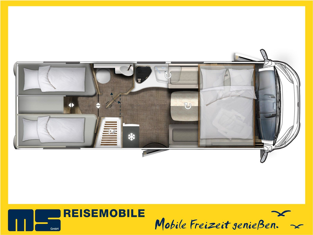 Eura Mobil INTEGRA LINE 720 EF / 180PS-9G 40H /EINZELBETTEN - Camping-car intégral: photos 2 Eura Mobil INTEGRA LINE 720 EF / 180PS-9G 40H /EINZELBETTEN - Camping-car intégral: photos 2