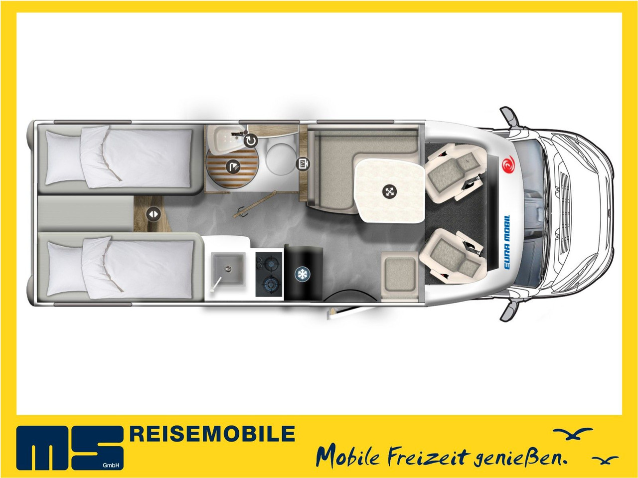 Eura Mobil PROFILA T 660 EB / -2025-/ 140PS / MONDIAL-PAKET - Camping-car profilé: photos 2 Eura Mobil PROFILA T 660 EB / -2025-/ 140PS / MONDIAL-PAKET - Camping-car profilé: photos 2